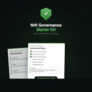 NHI-styrningsstartpaket: Policyer, revisionschecklista och implementeringsplan