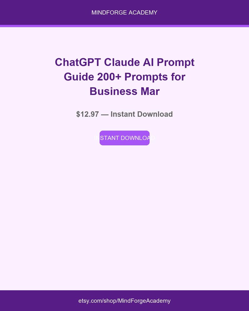 AI Prompt Guide: 200+ Chatgpt, Claude, Gemini Prompts (PDF Download ...