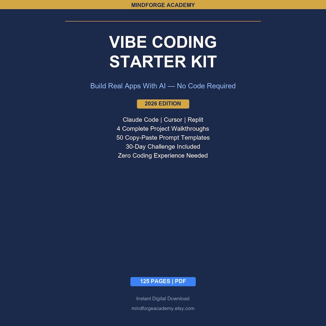 Kit de inicio de Vibe Coding / Crea aplicaciones de IA, no se necesita ...