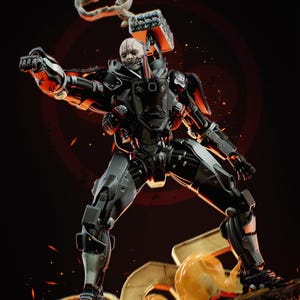 Cyberpunk 2077: Adam Smasher Figure - Etsy