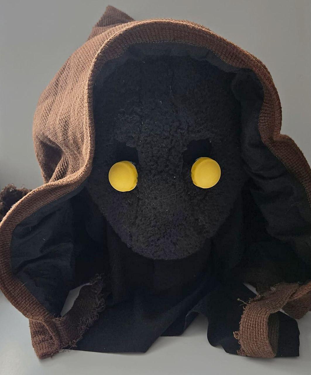 Star Wars Jawa Mask With Light up Eyes Ready TO Ship - Etsy