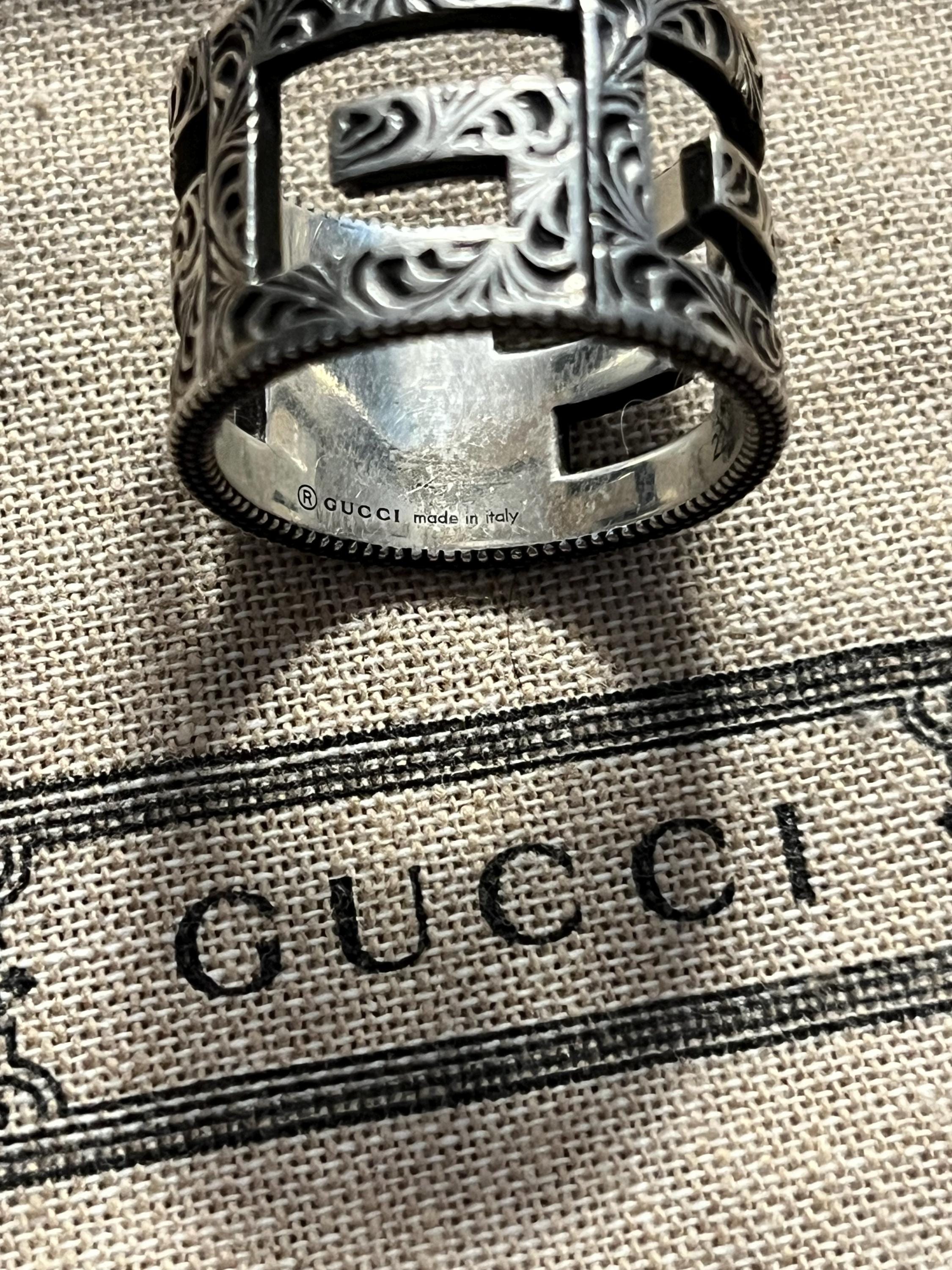 Vintage Gucci Ring - Etsy