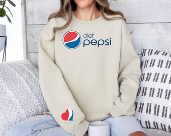 Diet Pepsi Logo Sweatshirt, Unisex Graphic Hoodie