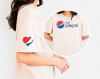 Diet Pepsi Logo T-Shirt, Unisex Soft Cotton Tee