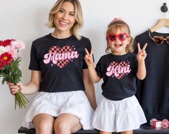 Mama and Mini Valentine's Day Matching Shirt Set