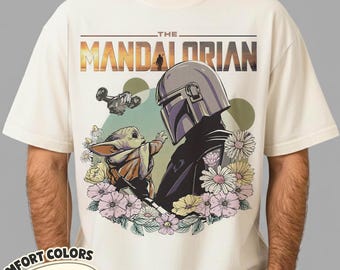 マンダロリアン・グローグーシャツ、スター・ウォーズ This Is The Way、マンダロリアンシャツ、スター・ウォーズシャツ、ベビーヨーダシャツ、父の日、母の日シャツ