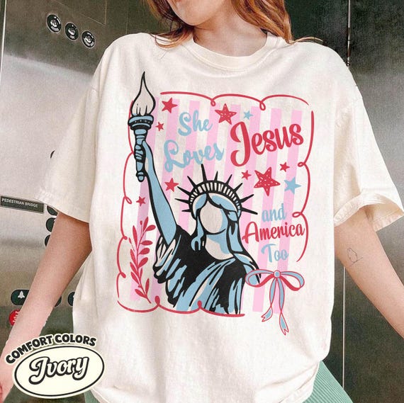 Comfort Colors® Sweet Land of Liberty Shirt, USA 250 Striped Shirt,Patriotic Fourth of July Tee, American Flag Stripes Shirt,Vintage USA Tee