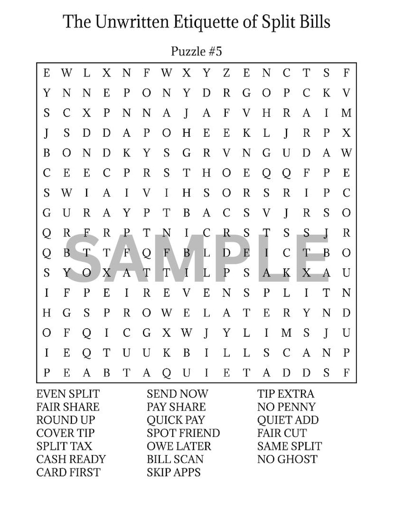 Printable Word Search Puzzle Bundle – Adulting is Hard Vol 34-36