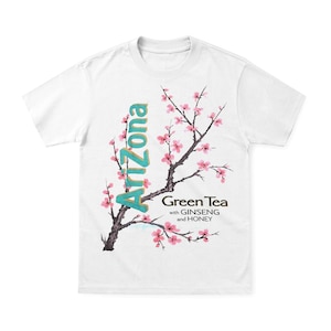 トップス greeny Arizona flower tee Arizona Green Tea Shirt - Etsy