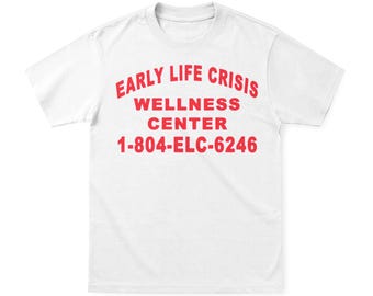 Centro de Bienestar para Crisis Tempranas de Nettspend / Camiseta Premium de Peso Pesado Hecha por Fans