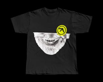Aphex Twin | Heavyweight Black Tee **ALWAYS SIZE UP**