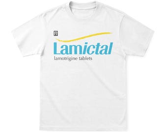 Tabletki Lamictal Lamotrigine | Koszulka premium o dużej wadze