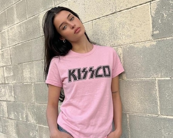 Kiss All The Time. Disco Occasionally Tee T-Shirt Top Harry Style Album Merch New Tour Concert