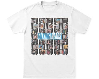 Talking Heads 2005 Remaster Shirt | Heavyweight Cotton Streetwear Fit **ALWAYS SIZE UP**