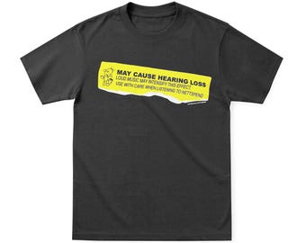 Camiseta de peso pesado premium hecha por fans de Nettspend para personas con pérdida auditiva