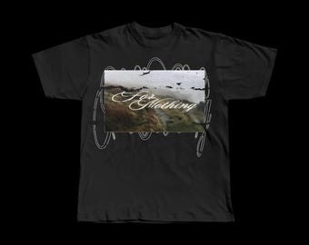 Camiseta negra pesada "Paris Music" de Nine Vicious