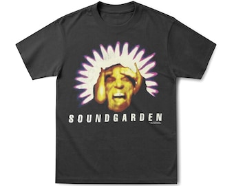 Camiseta Soundgarden Black Hole Sun 1994 / Ropa urbana de algodón grueso