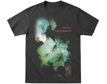 The Cure Disintegration Album Cover T-Shirt | Heavyweight Cotton Streetwear Fit **ALWAYS SIZE UP**