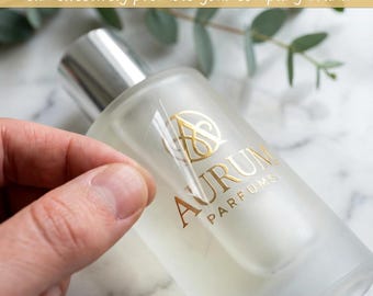 Custom 3D transfer stickers, custom company logo,waterproof stickers，perfume bottle stickers, gold/silver/rose gold