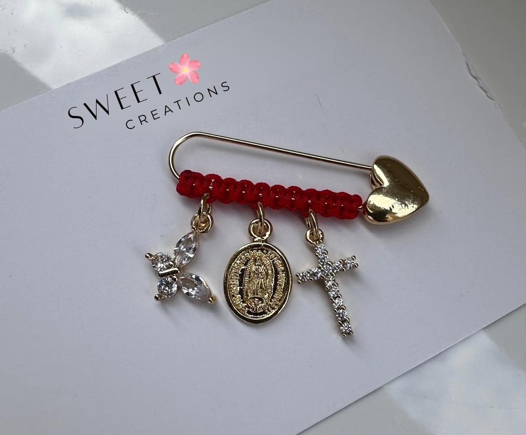 Virgen De Guadalupe Pregnancy Safety Pin - Etsy