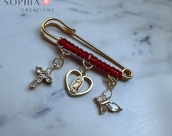 Virgen de Guadalupe | pregnancy safety pin