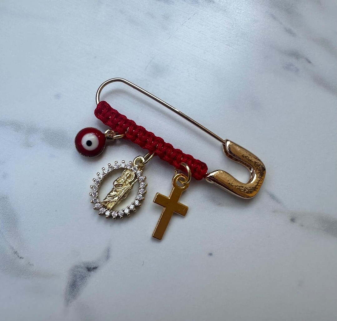 San Judas Tadeo Pregnancy Safety Pin - Etsy