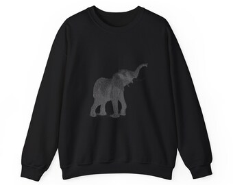 Sudadera con elefante de arte ASCII, ropa de codificación para programadores, regalo para ingenieros de software