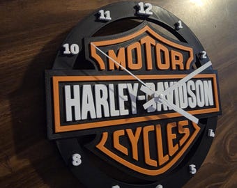 HARLEY DAVIDSON clock Bike handmade motorcycle personalized classic