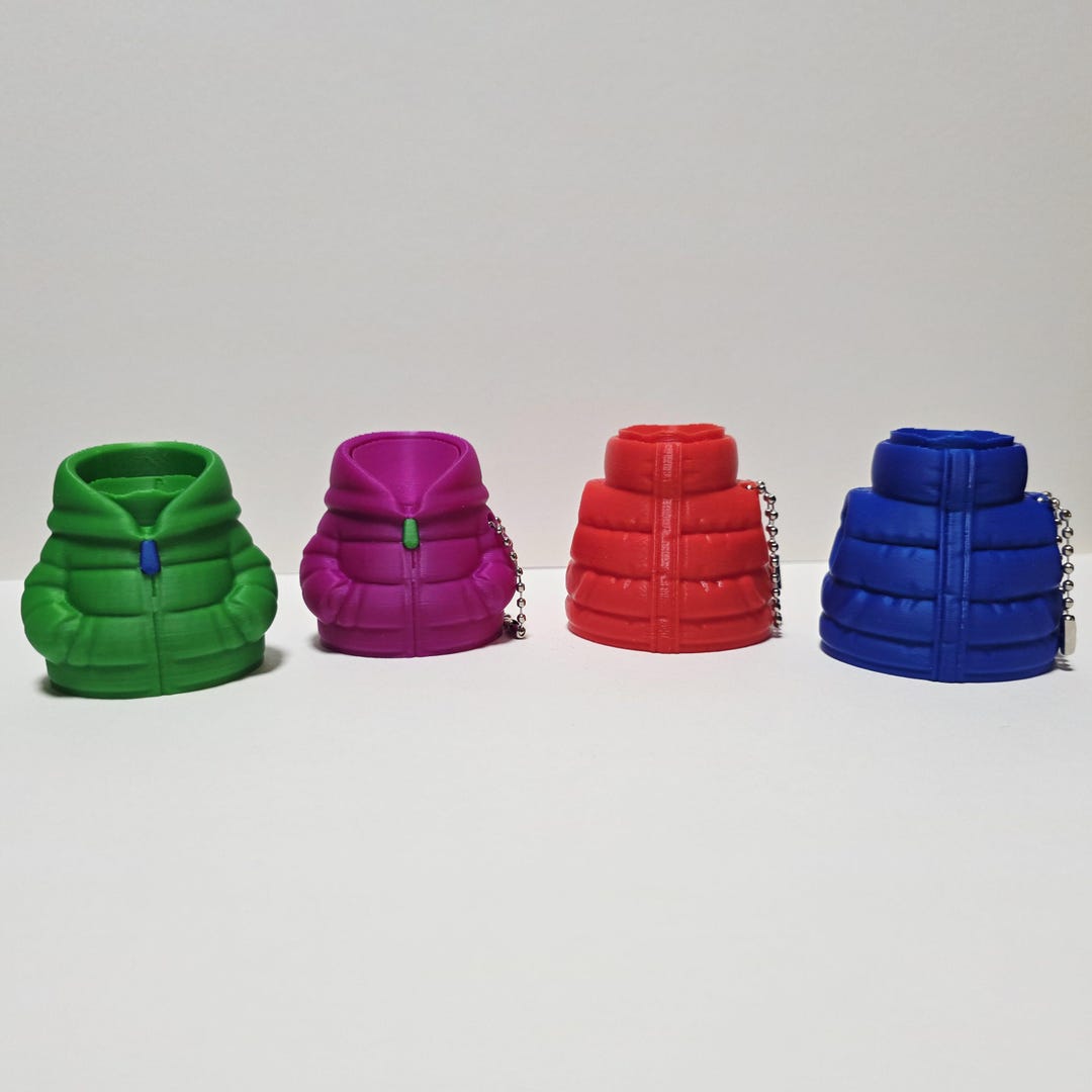 Puffer Jacket and Vest Fidget Clicker! - Etsy