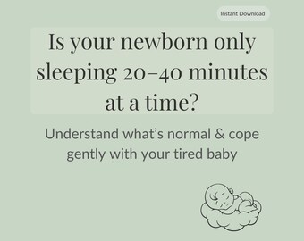 Newborn Sleep Guide (0-12 Weeks) – Coping Strategies for Tired Parents (PDF Download)