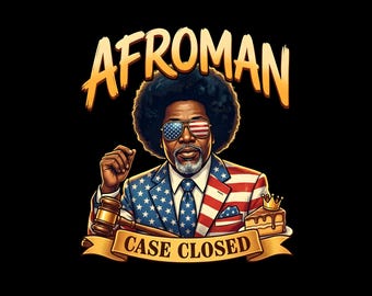 Gerechtigheid voor Afroman png | Case Closed Lemon Pound Cake, png, png (digitale download)