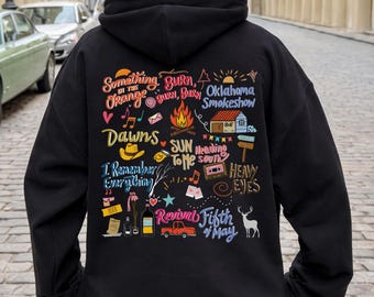 Country Music Hoodie, Retro Country Concert Hoodie, Western Music Lover Sweatshirt, Nashville Style Graphic Hoodie, Unisex Country Fan Gift