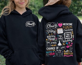 Cloud 9 2026 Music Hoodie, 6 Months Later, Vintage Country Concert Outfit, Retro Tour Shirt, Western Music Fan Gift, Sad Cowgirl Hoodie