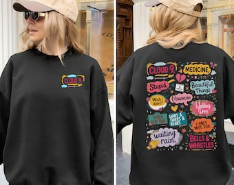 Sudadera musical Cloud 9 2026, 6 meses después, atuendo vintage de concierto country, camiseta retro de gira, regalo para fans de la música western, cuello redondo de vaquera triste