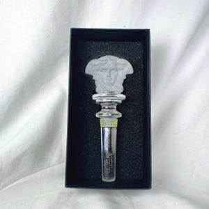 Versace Rosenthal Medusa Wine Stopper - Etsy