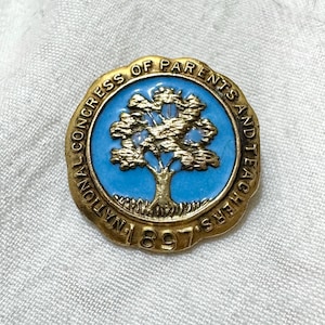 National Congress of Parents and Teachers Pin 1897 - Etsy