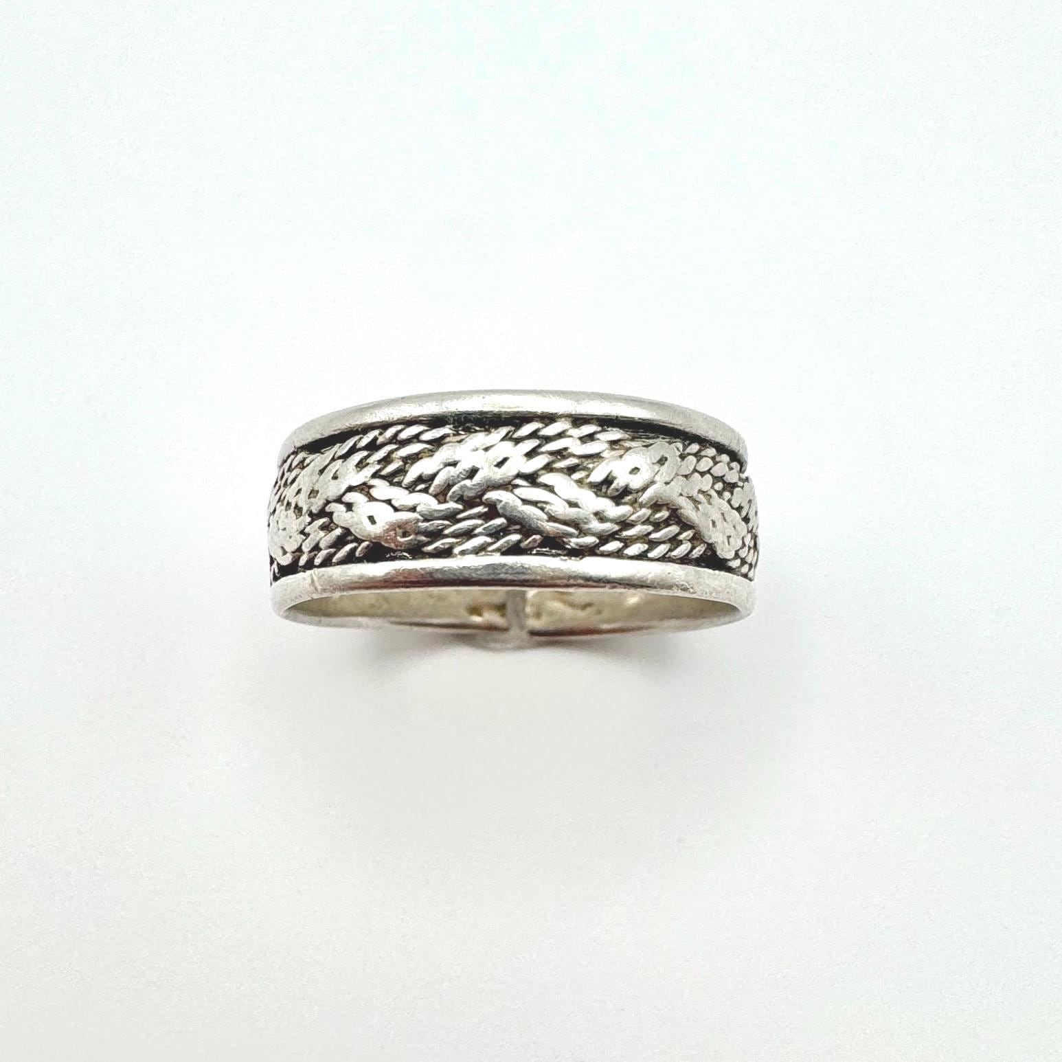 vintage バンブー　リング　silver925 TAXCO Taxco Silver Ring - Etsy