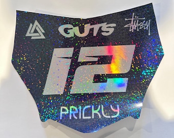 Custom Motocutz Plate Decal CHECK DESCRIPTION
