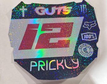 Custom Odi Plate Front Decal (CHECK DESCRIPTION)