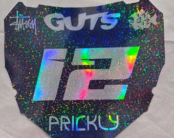 Custom Odi Plate Front Decal (CHECK DESCRIPTION)