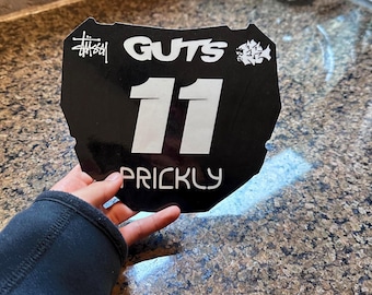 Custom Odi Plate Front Decal (CHECK DESCRIPTION)