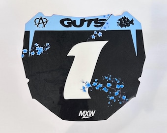 Custom Odi Plate Front Decal (CHECK DESCRIPTION)