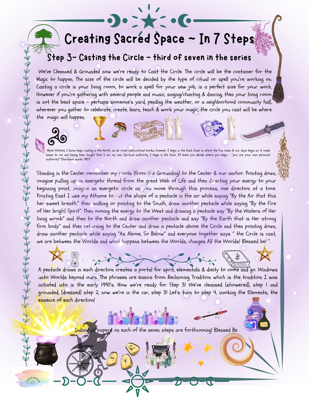 Step 3 of Creating Sacred Space ~ in 7 Steps ~ Step 3 - Etsy