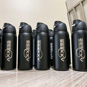 Owala Freesip 24 oz Genuine with Laser engraving included, Custom Laser Engraved Water Bottle, Gift for Him or Her, Engraved Bottle.