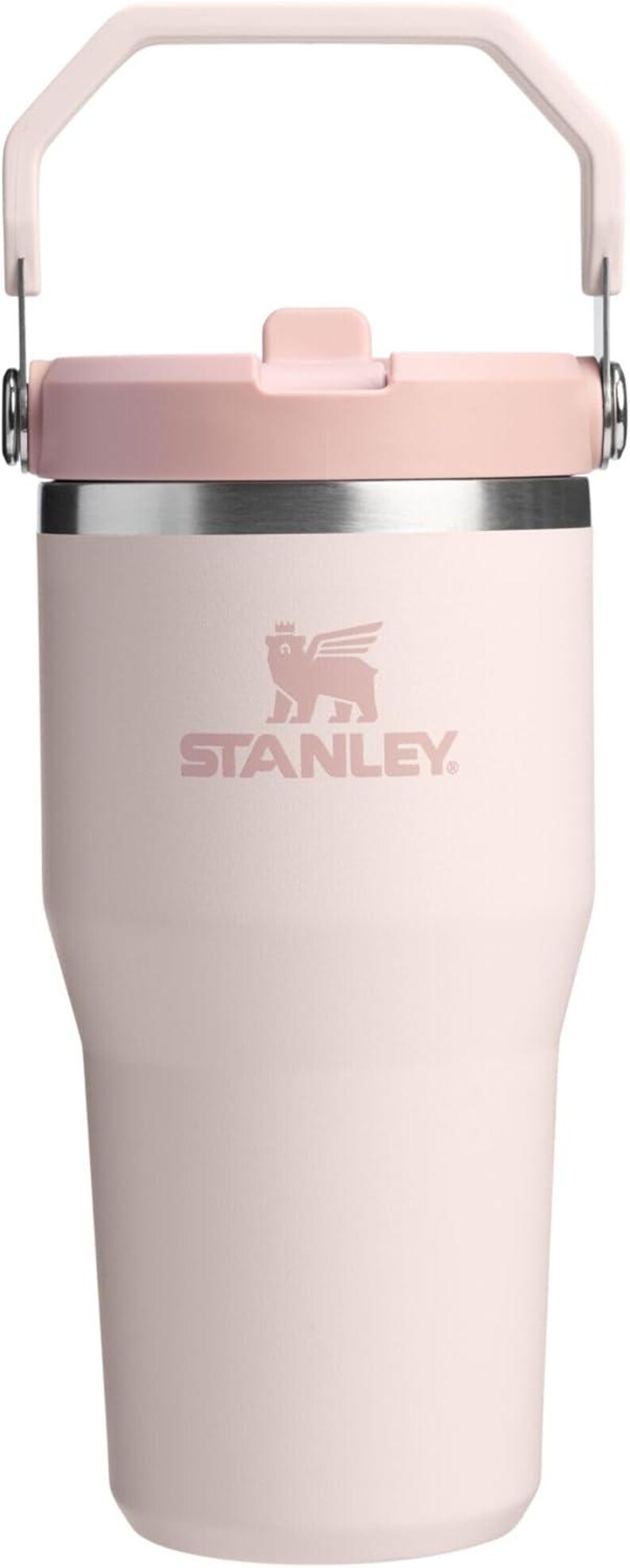 Personalized 20oz Stanley Ice Flow Flip Straw Bottle | Stainless Steel Tumbler | Laser Engraved Travel Cup | Gift for Friend, best for Gym