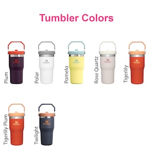 Personalized 20oz Stanley Ice Flow Flip Straw Bottle | Stainless Steel Tumbler | Laser Engraved Travel Cup | Gift for Friend, best for Gym