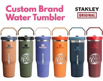 Anpassad Stanley 850 ml IceFlow sugrörsflaska | Rostfritt stålmugg | Lasergraverad resemugg | Present till vän, bäst för gymmet