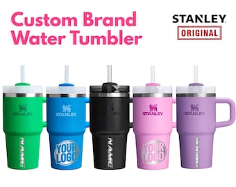 Custom Stanley 20oz Quencher Tumbler | Laser Engraved Cup with lid and Straw | Stainless Steel Tumbler | Double Wall Insulated Cup.