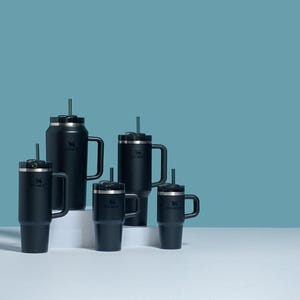 Personlaized Stanley 30oz Name Engraved Laser Engraved Cup Tumbler Custom Laser Engraved Water Bottle 30 oz. and 40 oz. Quencher Name