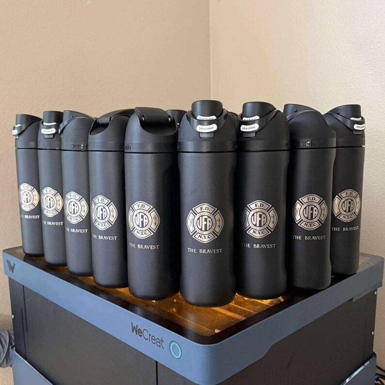Personalized 18oz Owala FreeSip Twist stainless steel water bottle with laser engraved name, Travel-friendly laser engraved water bottle.